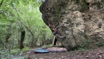 Getting a feel for the Hueco Boulder
