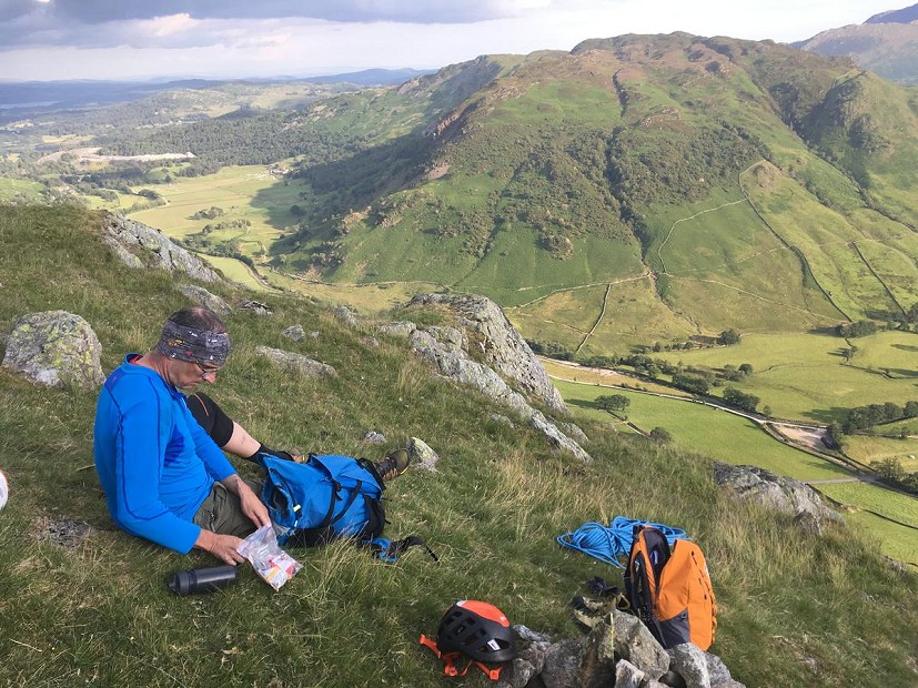 Above White Ghyll after Laugh Not.  © Huw Davies