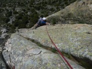 Crack climbing ????????‍♂️ in Spain route :vía piloto, la Cabrera