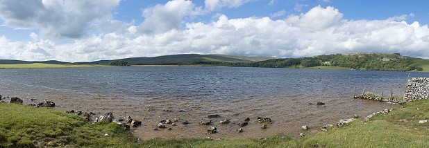 We don't have one of Semer Water, so here's Malham Tarn (use your imagination)  © Ronald Turnbull