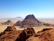 Spitzkoppe viewed from the summit Great Pontok Spitze.