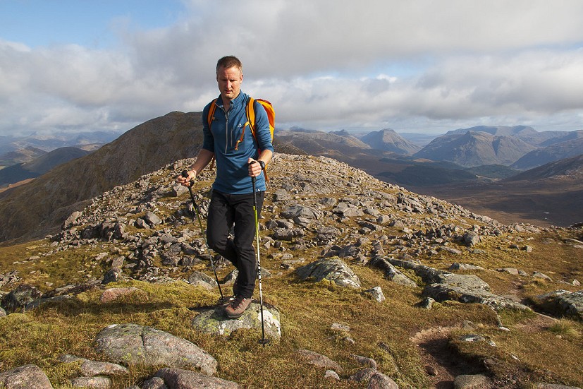 An autumnal day out for the R-Evolution GTX on Beinn Sgulaird  © Dan Bailey