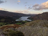 Ullswater from summit of Arnison Crag