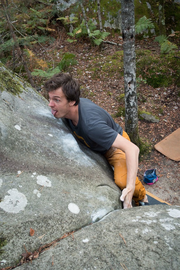 The 3Angolo Pants in use at Apremont Est  © UKC Gear