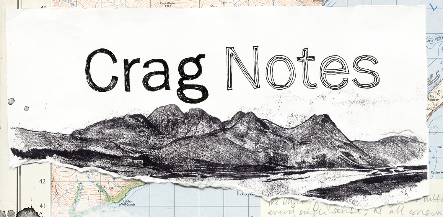 Crag Notes  © Tessa Lyons