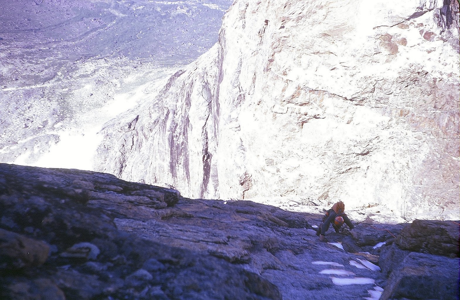 First ascent of 'Matterhorn C' in South Greenland, July 1975  © Removed User
