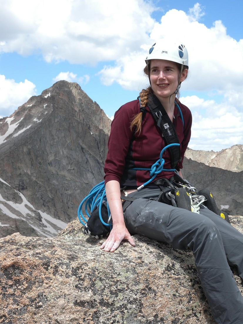 Katie Ives, Editor-in-Chief of Alpinist magazine.  © Chris Weidner