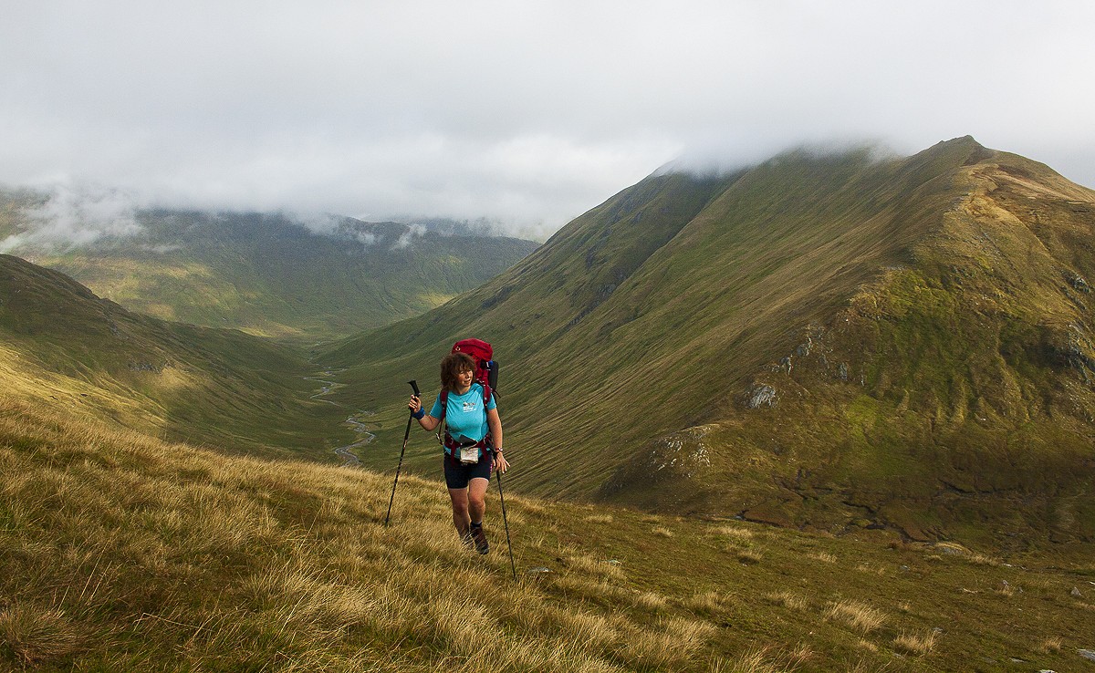 Miles in the bag, but miles still to go, on a 2-day round of Kintail's Munros  © Dan Bailey