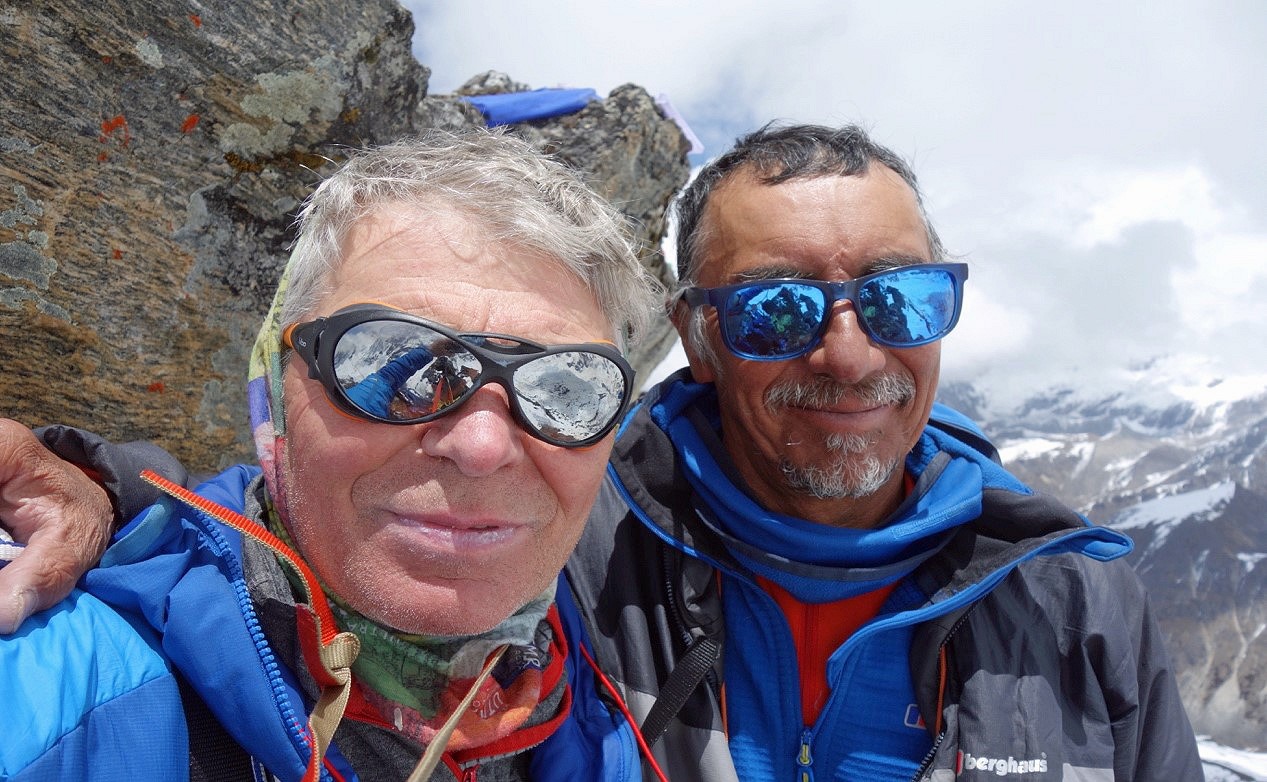 Mick Fowler (left) and Victor Saunders (right)  © Berghaus
