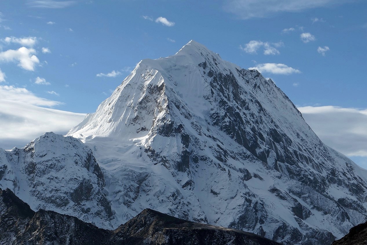 Chombu - north face on left and west face on right  © Berghaus