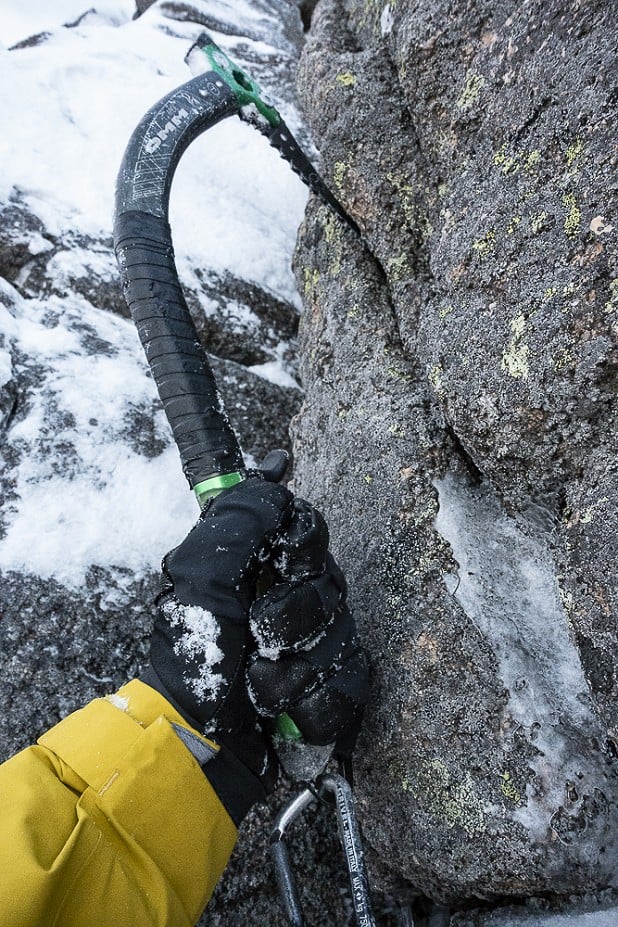 Dextrous and reasonably warm... an excellent climbing glove  © Dan Bailey