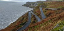 Zig zag road on the great orme