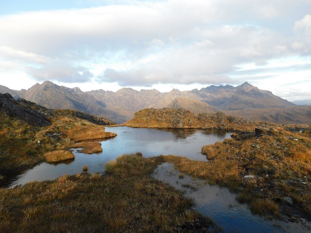 The central and northern Cuillin from Sgurr na Stri  © Sarah Jane Douglas
