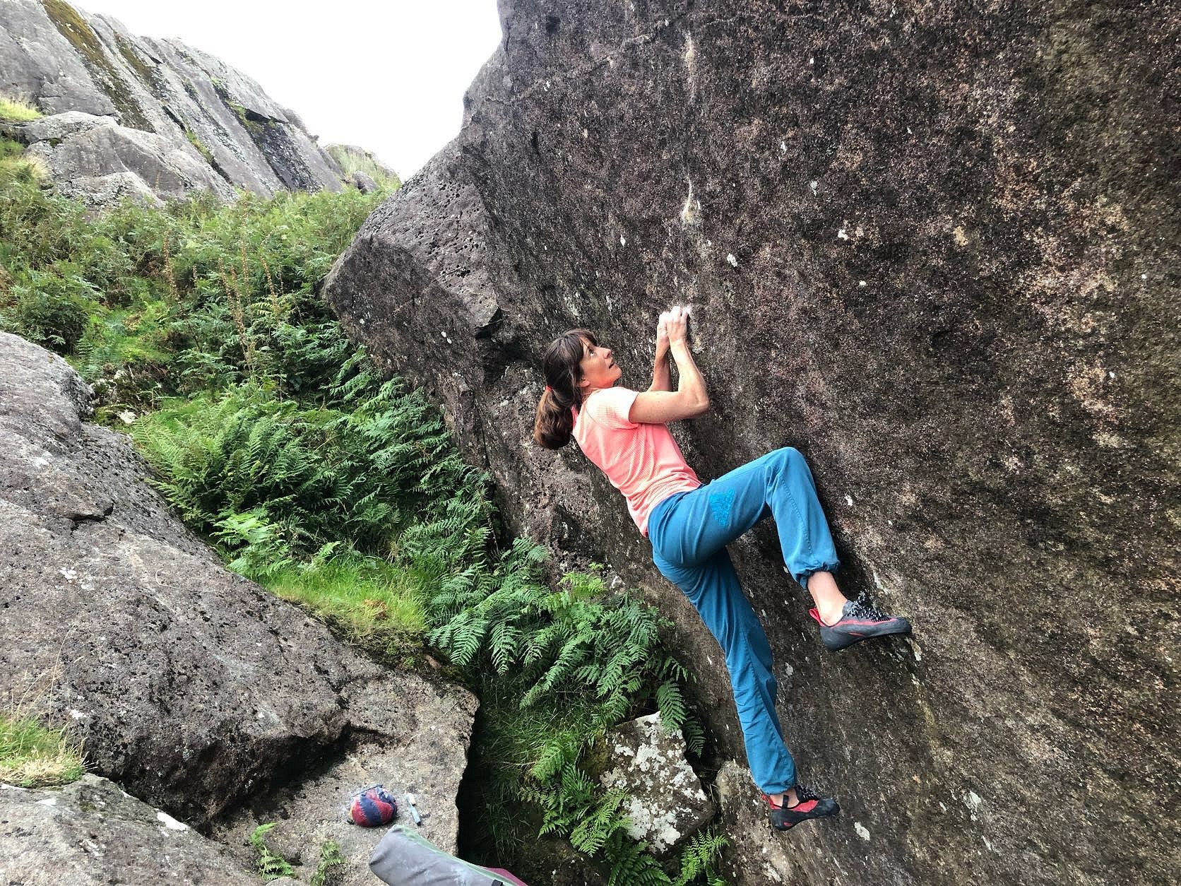 The Sirius LV provides unparalleled(!) stiffness and support on the dolerite  © Andy Banks