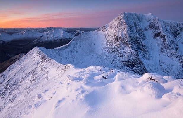 Carn Mor Dearg must have one of the greatest views of any Munro  © James Roddie