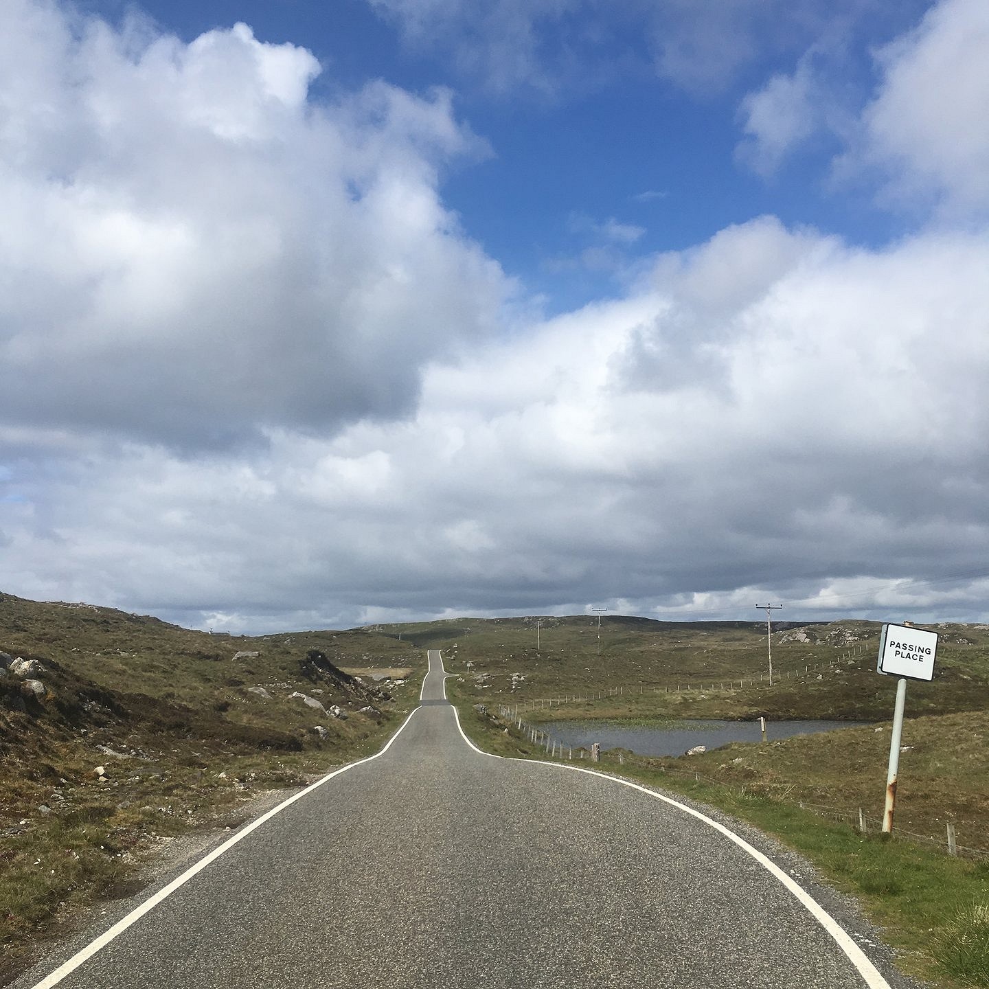 A typical Hebridean road.  © Sarah-Jane Dobner