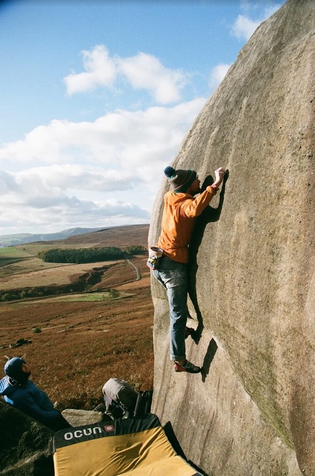 Duncan Campbell on Mono Slab  © Hannah French