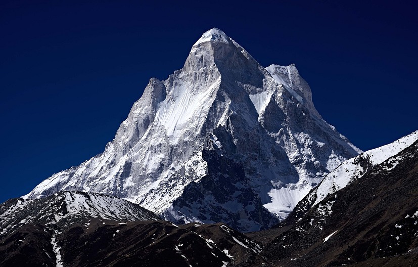 Shivling - the Matterhorn of the Garwhal Himalaya  © Hamish Frost
