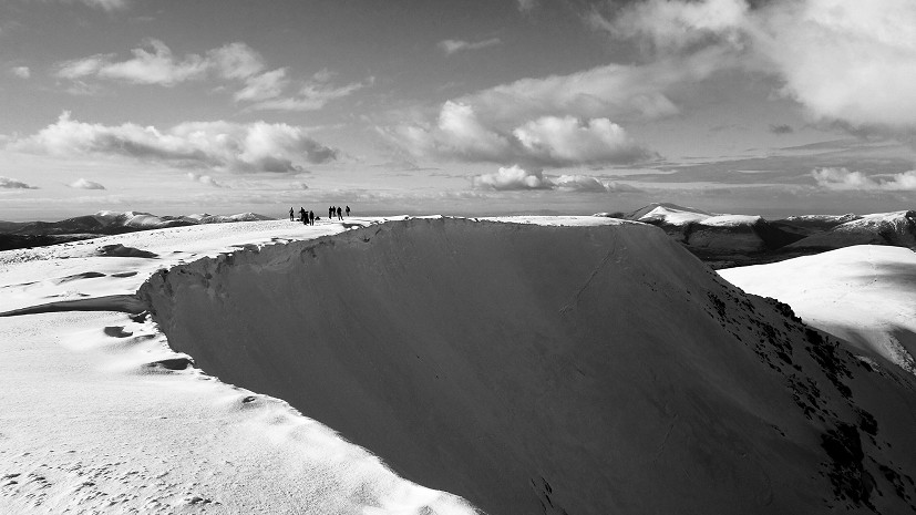 Helvellyn summit in winter  © Seymore Butt