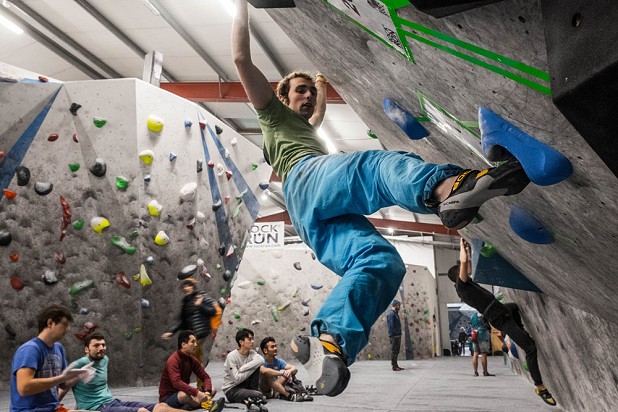 A sensitive, flexible shoe enables maximum contact on sloping footholds  © Robbie Phillips