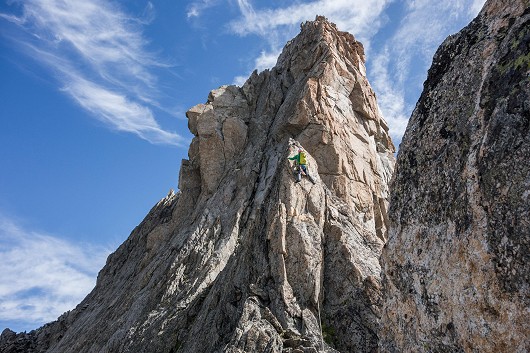 Nearing the top...  	Aiguille d'Orny  © BStar