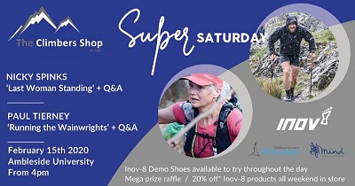 Inov-8 Super Saturday - Nicky Spinks/Paul Tierney  © Joe Browns/The Climbers Shop