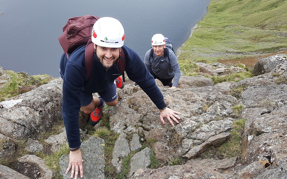 Getting in touch with the inner James Bond on Jack's Rake  © Will Legon