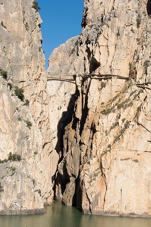 Caminito del Rey showing the new walkway  © Mark Glaister