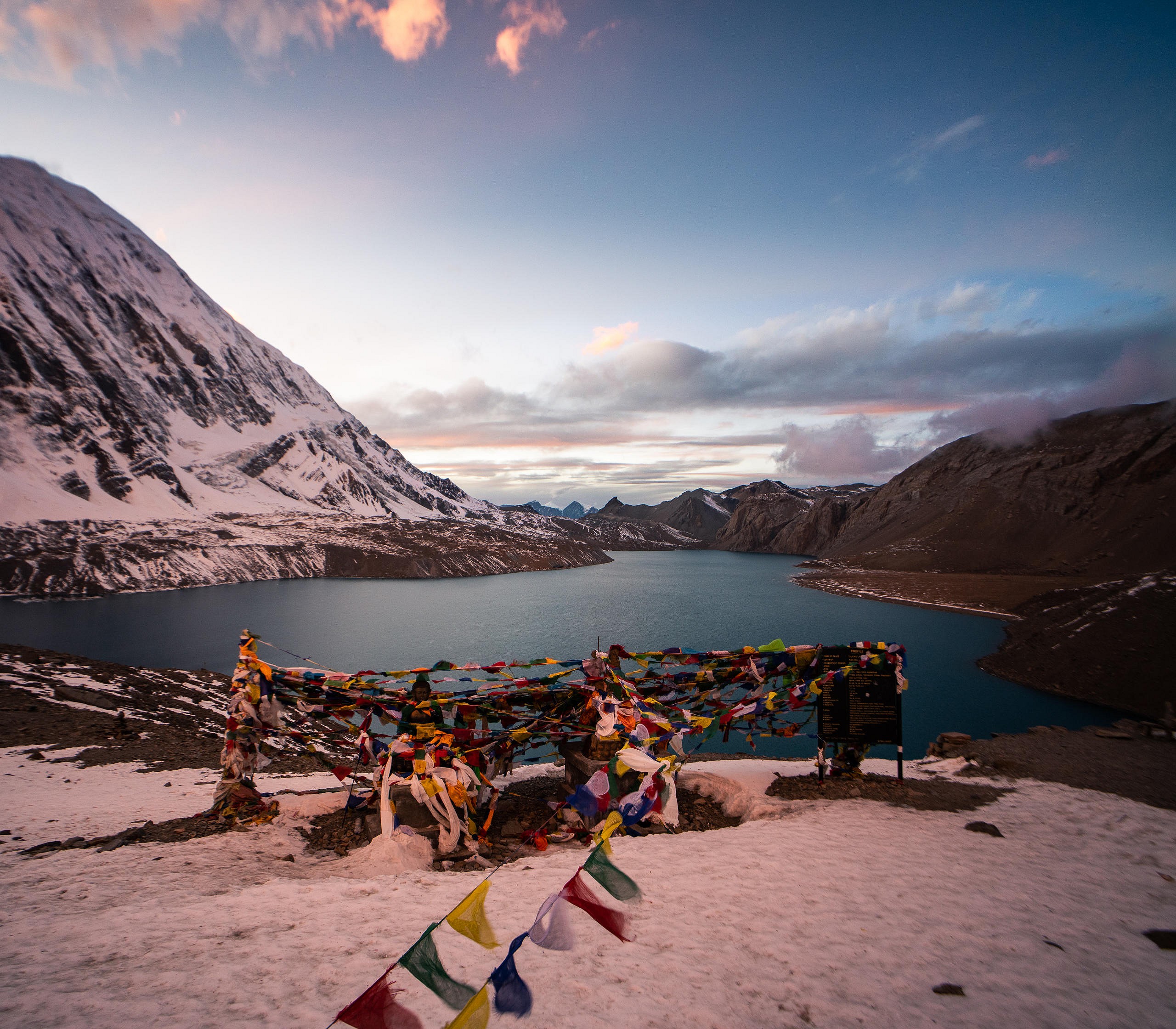 The Tilicho lake in ACT trekking.  © roob123