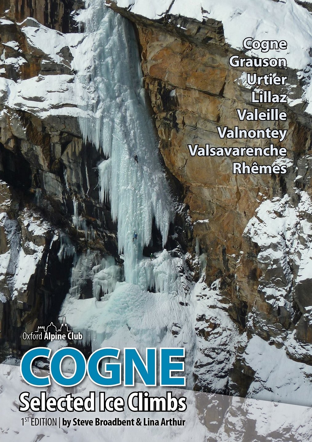 COGNE - Selected Ice Climbs  © Steve Broadbent & Lina Arthur