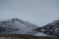 A gloomy Loch Callater
