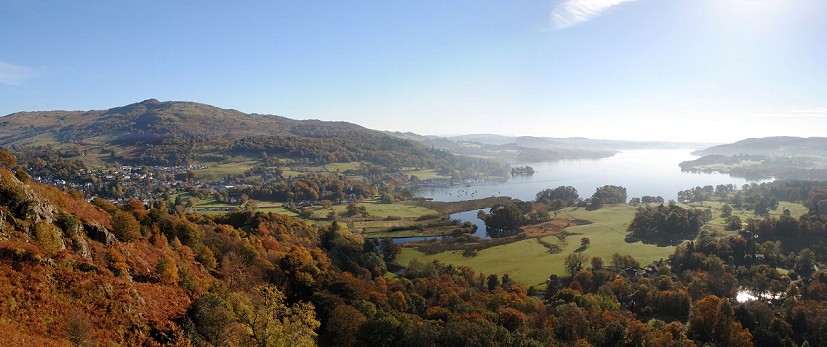 Writing about Wordsworth is a chance to stick in some of my prettiest pics of Lakeland. Windermere from Loughrigg  © Ronald Turnbull