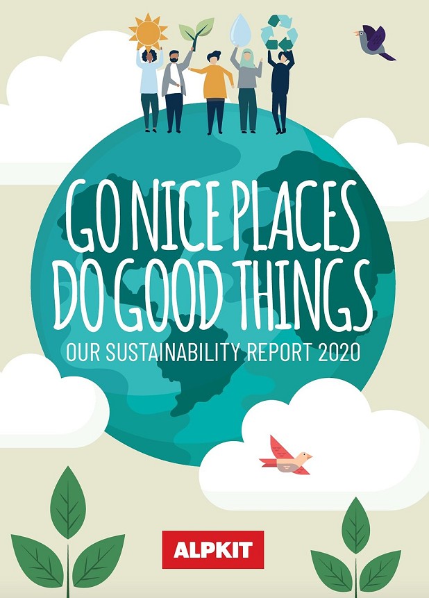 Sustainability report header  © Alpkit