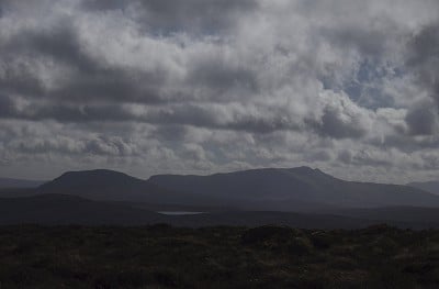 Looking south towards Arenig Fach and Fawr from above Dolwyddelan  © Mark Reeves