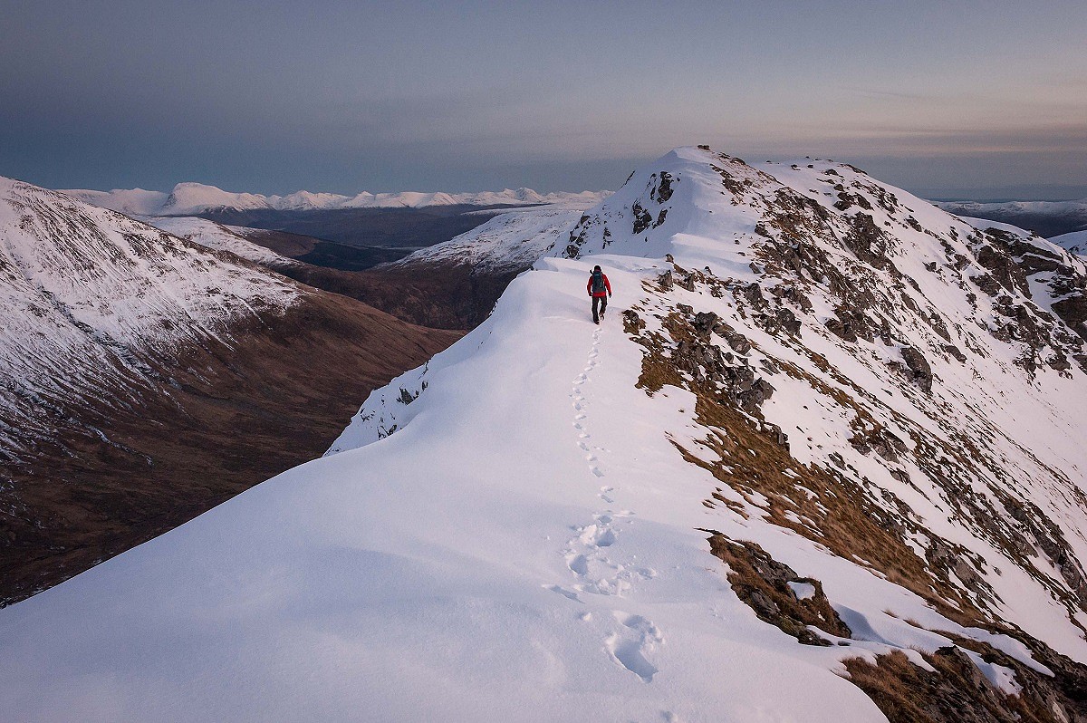 Braigh nan Uamhachan in winter  © Colin Henderson