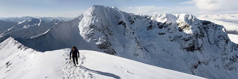 The mighty Ben Nevis from Carn Mor Dearg  © Sean Kelly