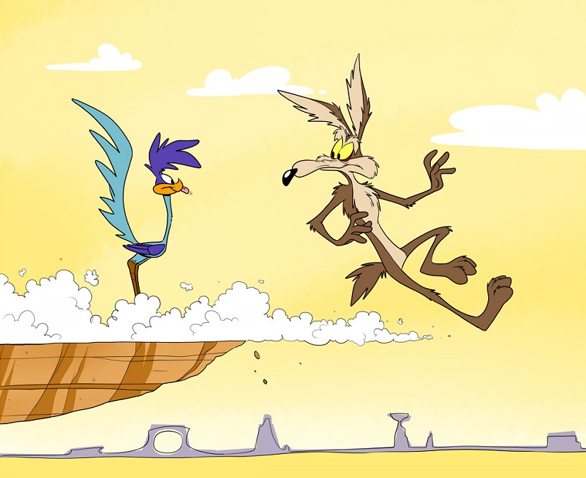 Wile E. Coyote in action.  © UKC Articles