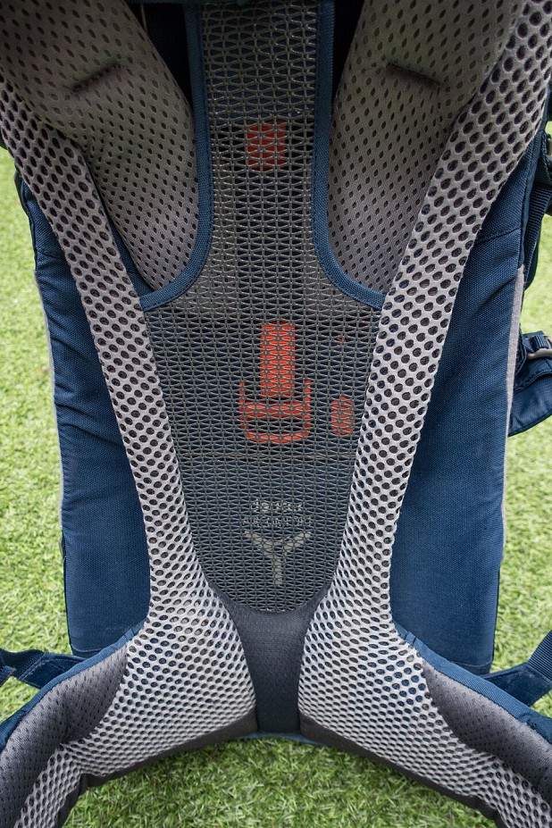 The AirMesh backing will keep you as cool as possible, but won't stop you sweating  © UKC Gear