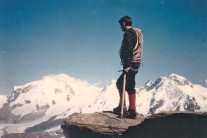 Matterhorn. climber Paul C Bennett 1964