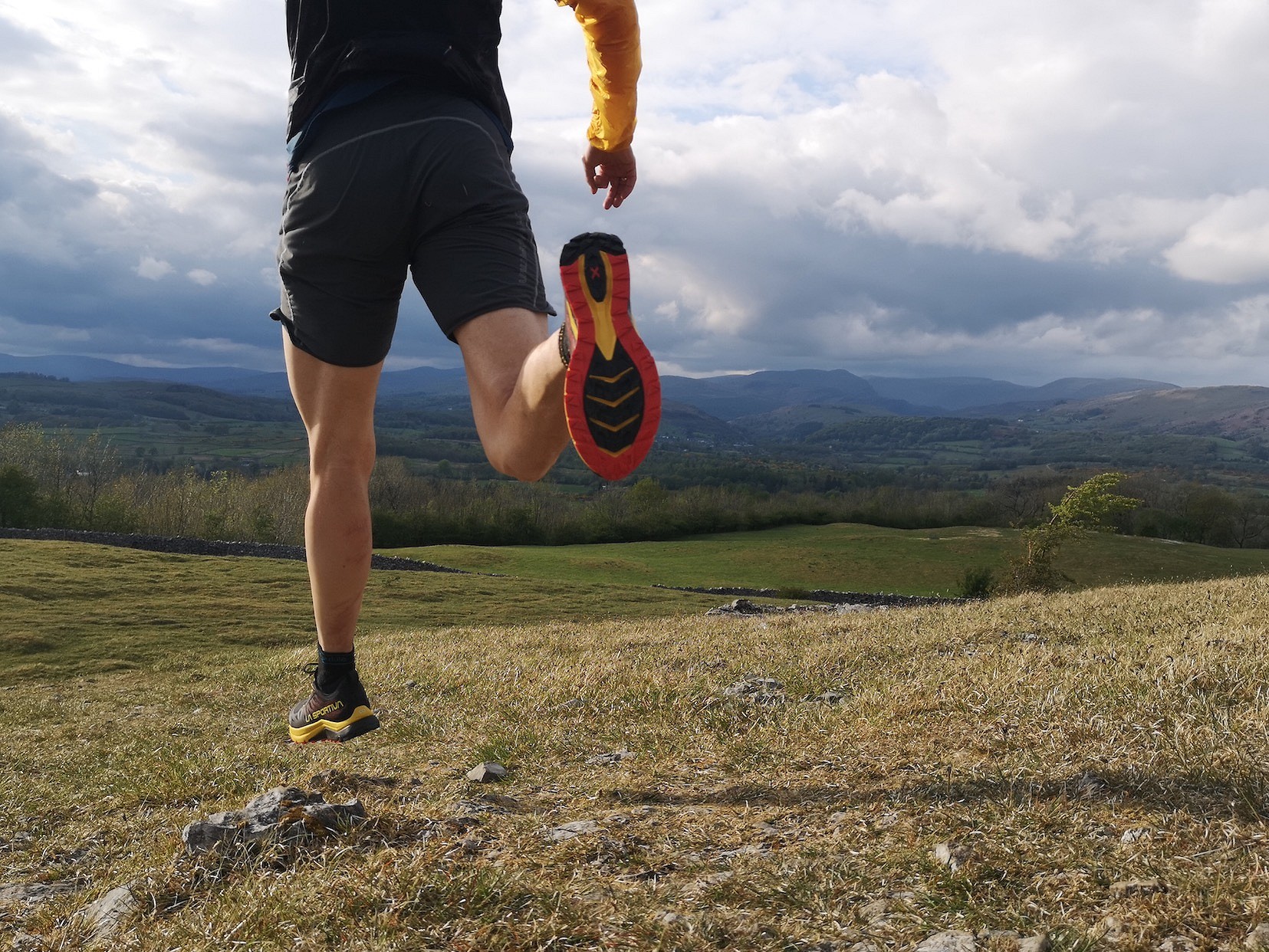 The La Sportiva Jackal is a mountain running shoe dedicated to off-road running over ultra distances  © Jacob Snochowski