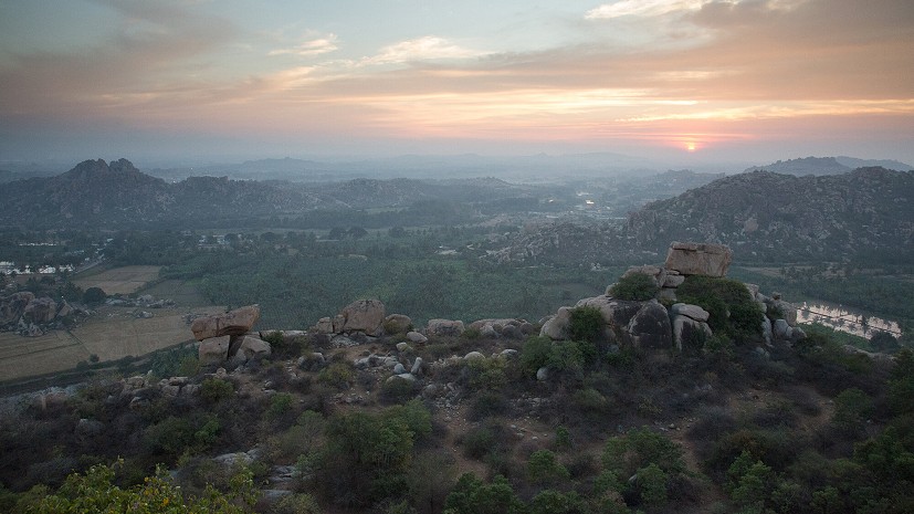 Hampi became a 'living' UNESCO World Heritage site in 1986  © Nick Brown - UKC