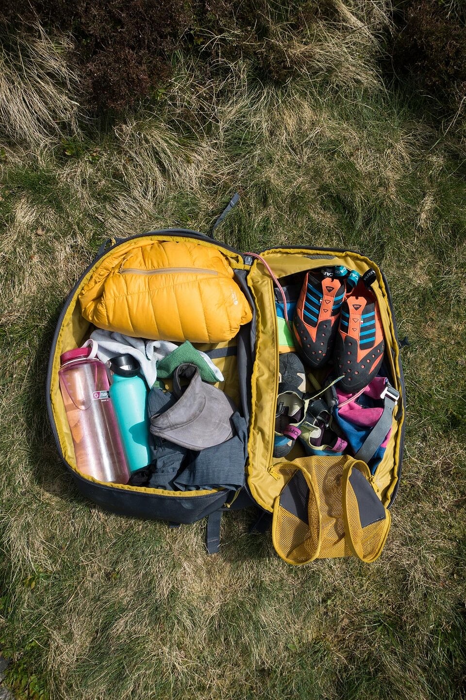 The Outcast 44 in 'boulder mode'  © UKC Gear