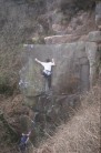 Ribblesdale High.  Ist ascent March 2002. Simon Nevett.