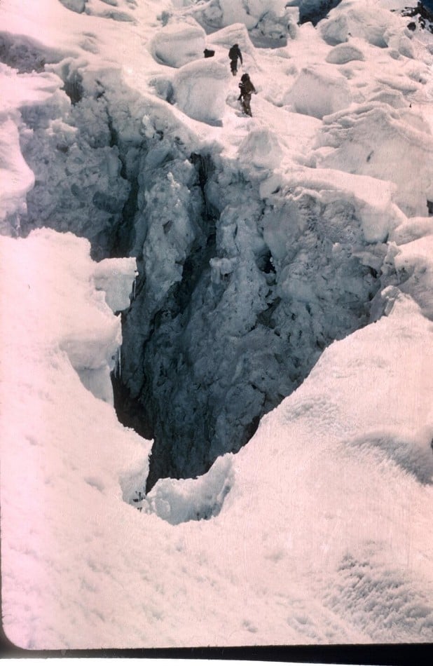 The icefall.  © The Streather Collection