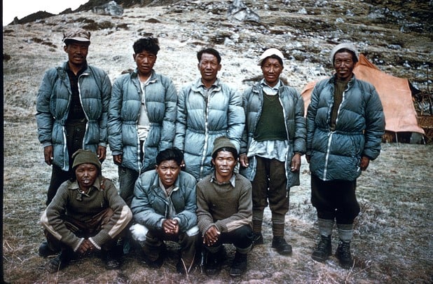 The Sherpa team.  © The Streather Collection