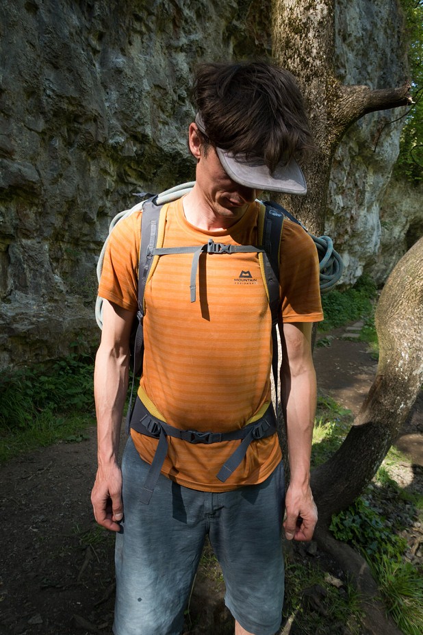 Waist and sternum straps add to the pack's comfort and stability  © UKC Gear