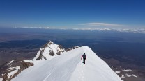 Mount Tahurangi starting Down