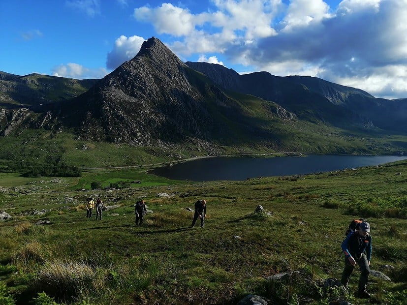 If you make it up out of the Ogwen Valley then you've a good chance of completing  © Will Legon