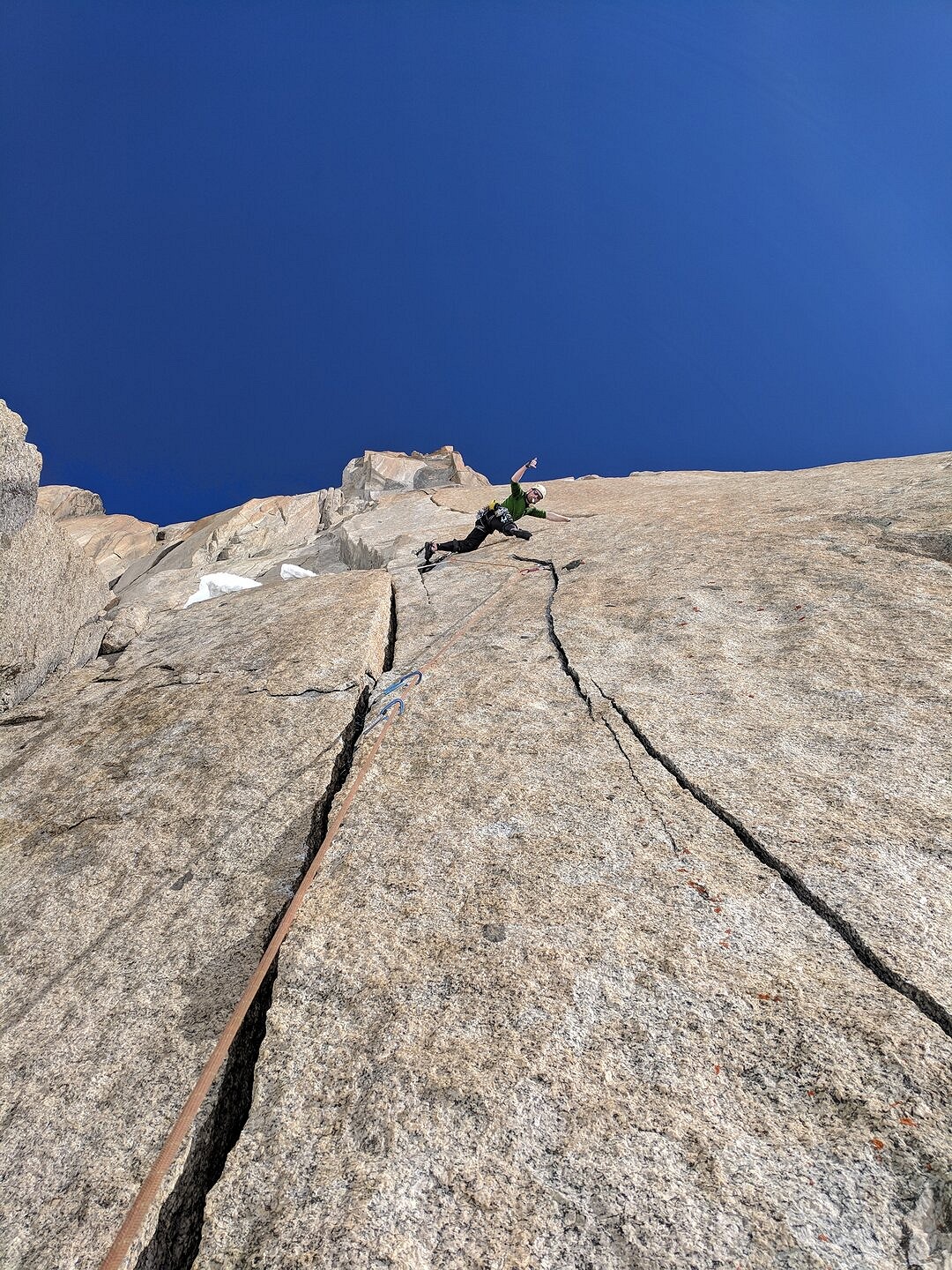 Graham McGrath on the first pitch of American Beauty  © John McCune