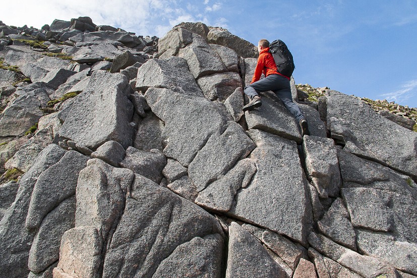 It's compact and well-balanced for scrambling and climbing   © Dan Bailey